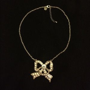 Bow-themed Necklace by Bebe